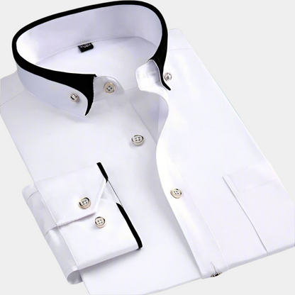 CARRINGTON — Classic Men's Long Sleeve Shirt
