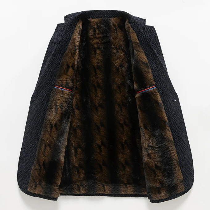 NOCTURNE — Midnight Wool Coat