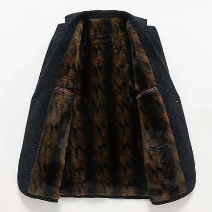 NOCTURNE — Midnight Wool Coat