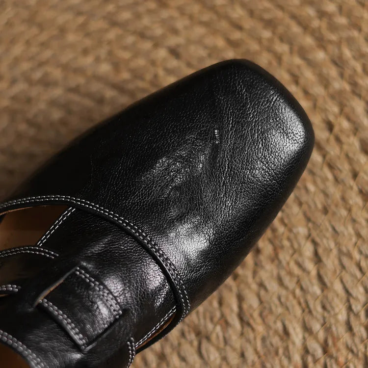 CALIANE — Genuine Leather Mules