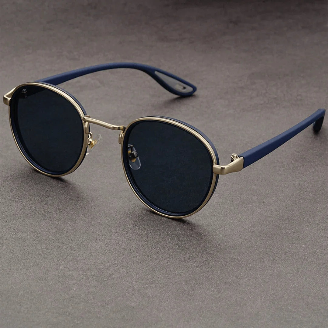 AURIC HALO — Round-Lens Sunglasses