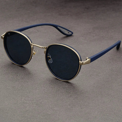 AURIC HALO — Round-Lens Sunglasses