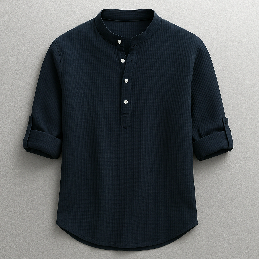 CALBREY — Linen Henley