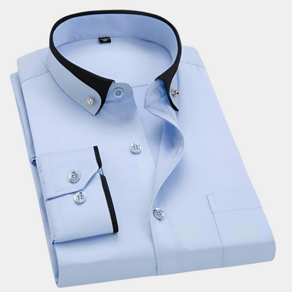 CARRINGTON — Classic Men's Long Sleeve Shirt