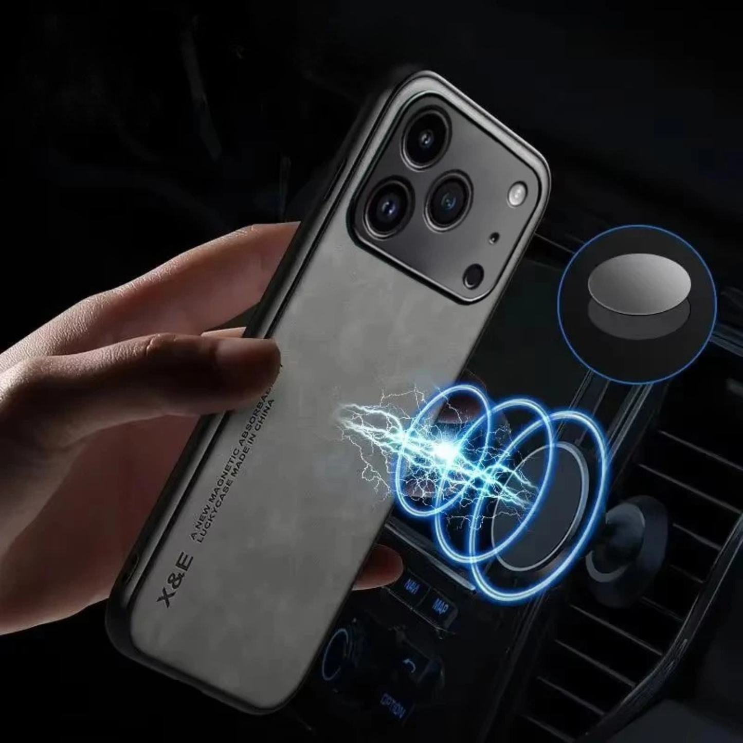 CALISTO — Suede iPhone 17 Case