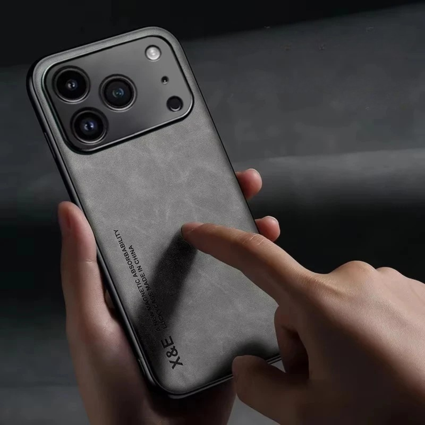 CALISTO — Suede iPhone 17 Case