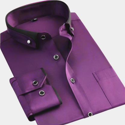 CARRINGTON — Classic Men's Long Sleeve Shirt