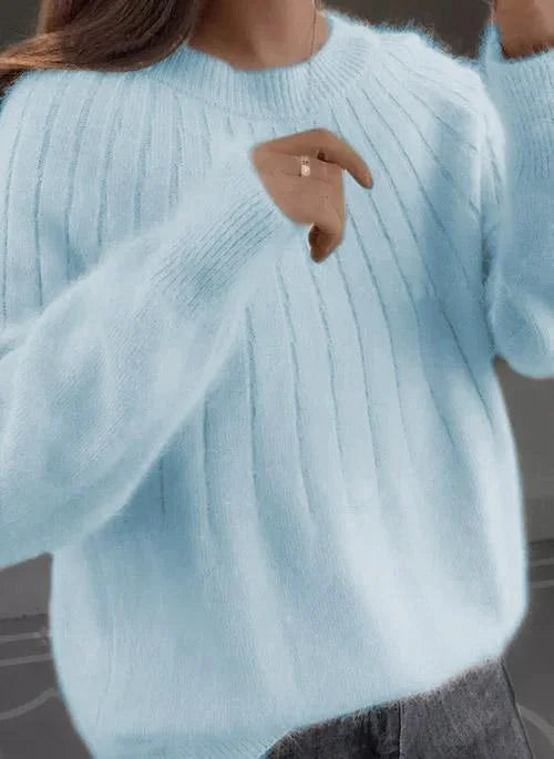 MIRANEL — Round Neck Cashmere Sweater