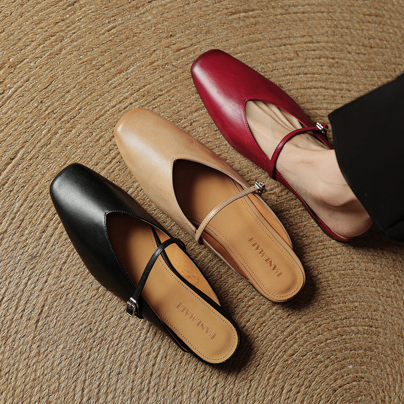 Aurelia Grace Leather Loafers