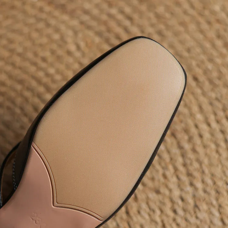 CALIANE — Genuine Leather Mules