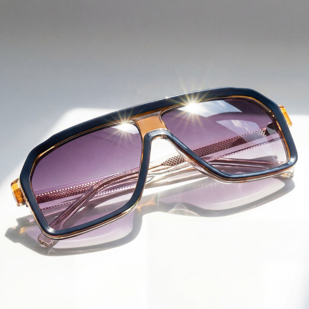 Raven Vintage-Inspired Sunglasses