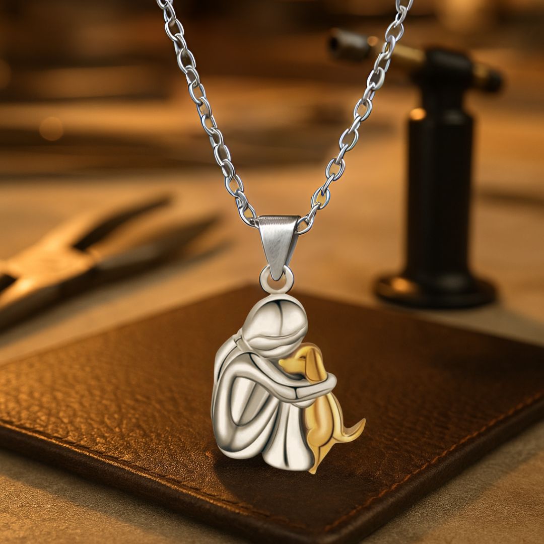 CANIS ELEGANCE — Dog Pendant Necklace