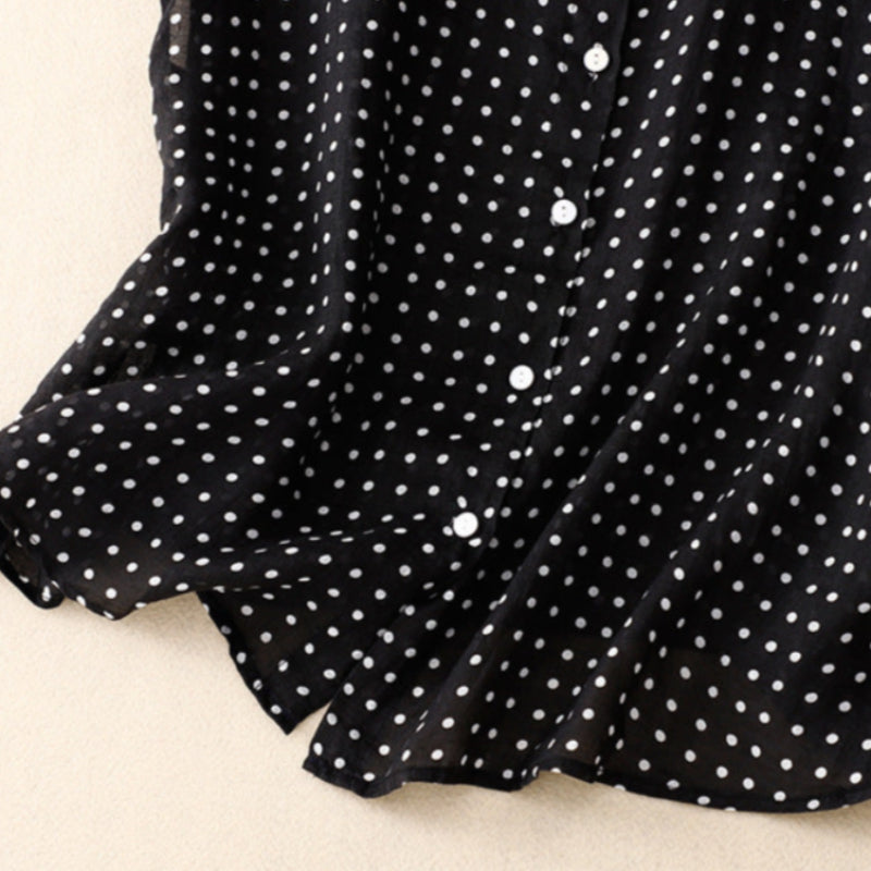 VELARA LINEN BLOUSE