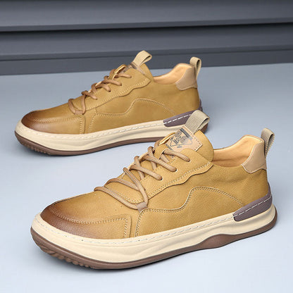 CALIANO — Leather Sneakers