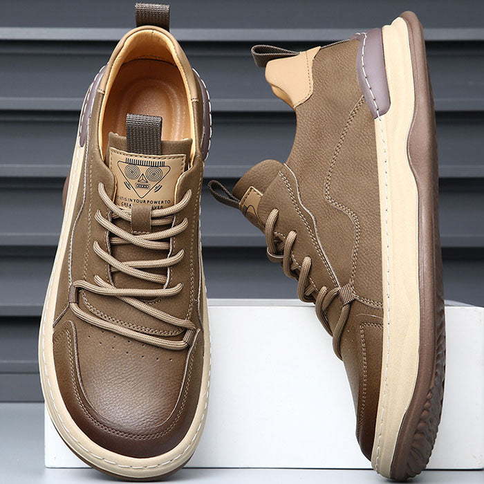 CALIANO — Leather Sneakers