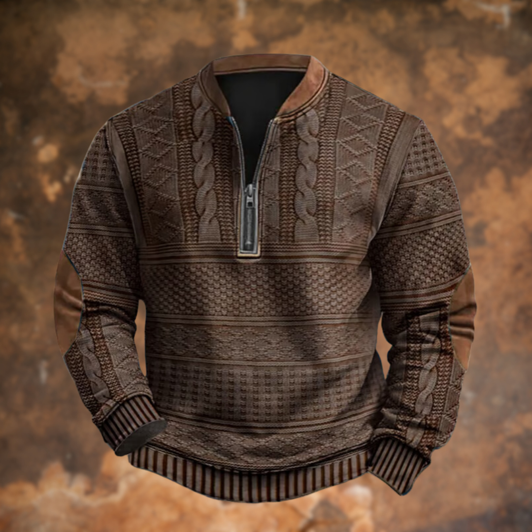 ALVÉOLE — Knit Zip Sweater