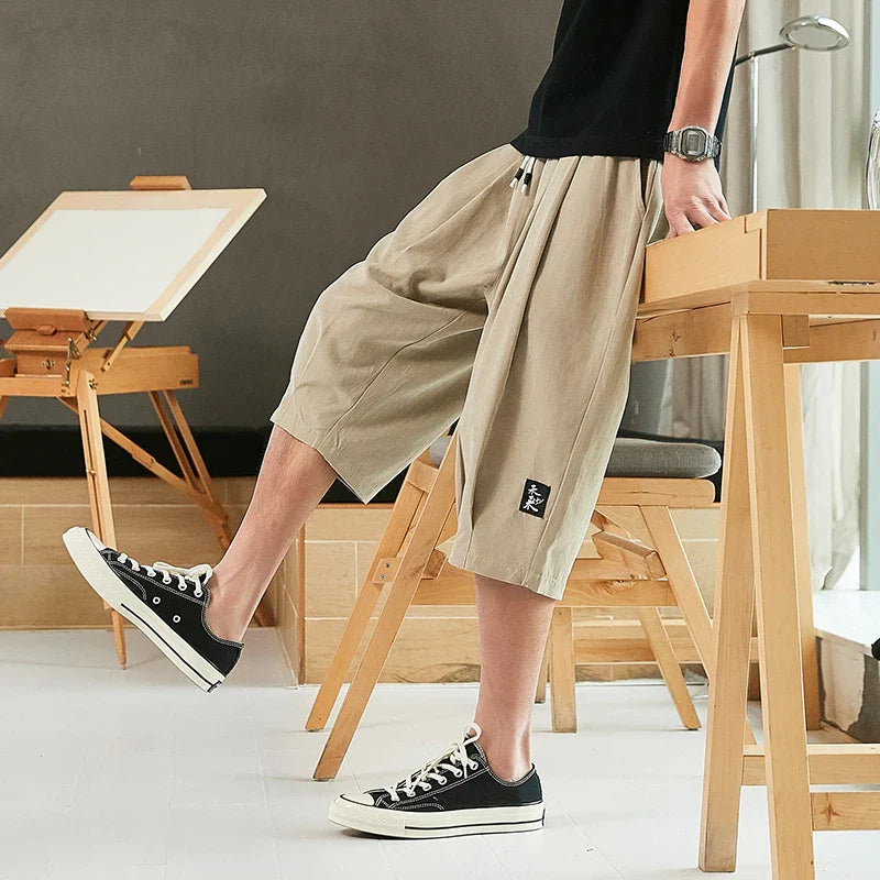 KAVIRO — Drop-Crotch Performance Shorts