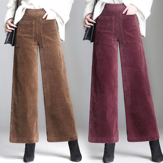 Velvessa — Corduroy Elegance Pants