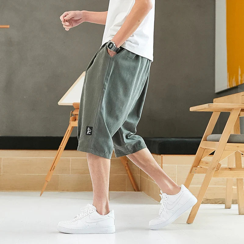 KAVIRO — Drop-Crotch Performance Shorts