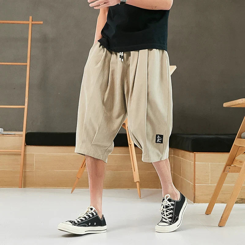 KAVIRO — Drop-Crotch Performance Shorts