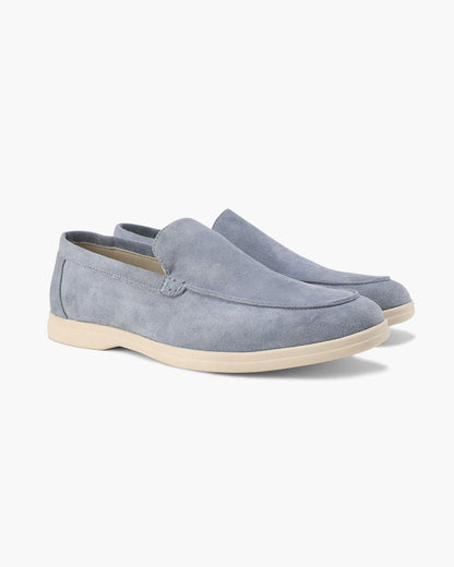 SOVARO — Men's Suede Slip-On Loafers