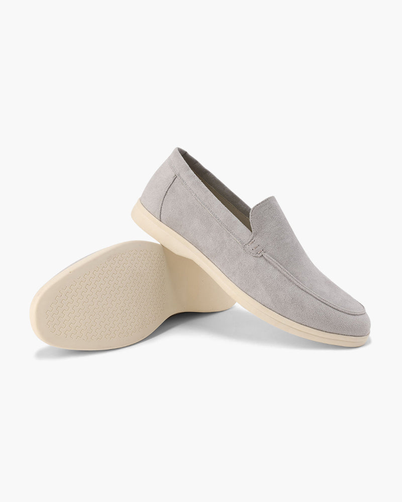 SOVARO — Men's Suede Slip-On Loafers