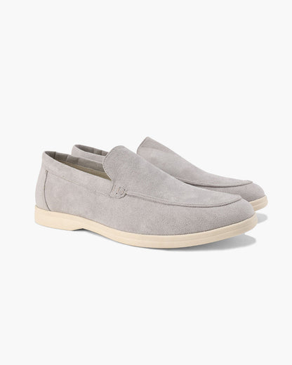 SOVARO — Men's Suede Slip-On Loafers