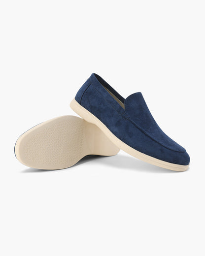 SOVARO — Men's Suede Slip-On Loafers
