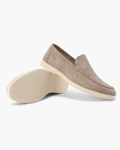 SOVARO — Men's Suede Slip-On Loafers