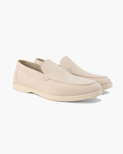 SOVARO — Men's Suede Slip-On Loafers