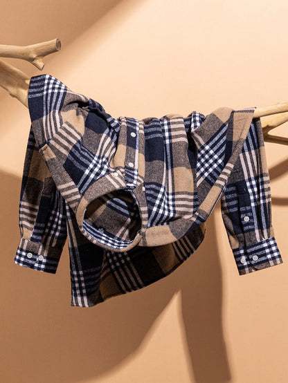 CALBREY — Plaid Cotton Ensemble