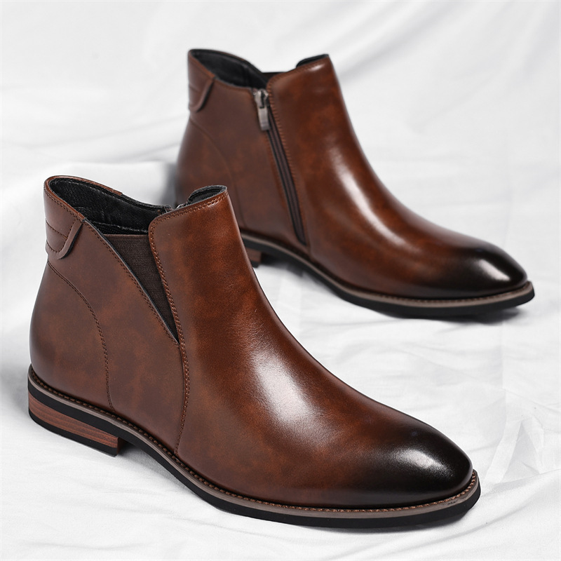 MARQUESS — Leather Chelsea Boots