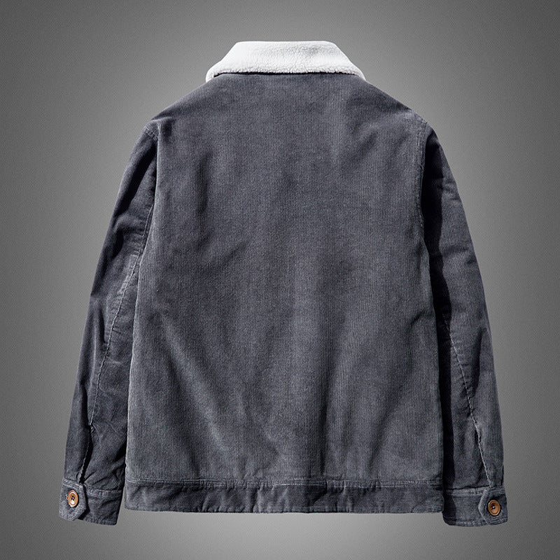 CARMINE — Sherpa Corduroy Jacket