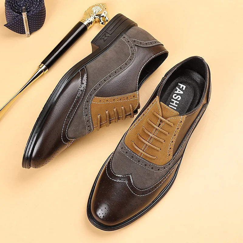 MARQUEL — Brogue Dress Shoes