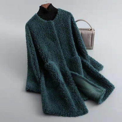 AURELIA — Shearling Elegance Coat