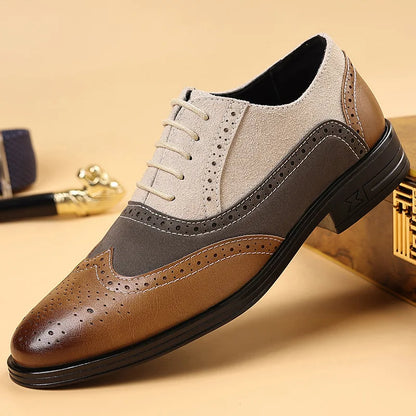 MARQUEL — Brogue Dress Shoes