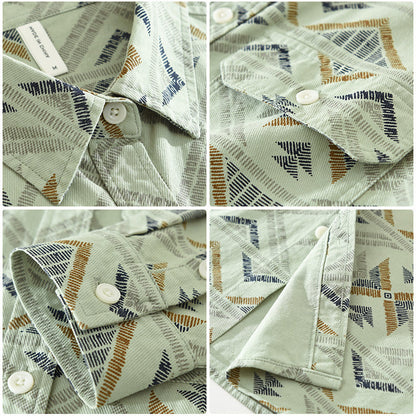 Luminara — Long-Sleeve Cotton Shirt