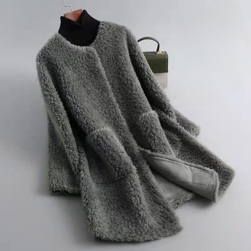 AURELIA — Shearling Elegance Coat