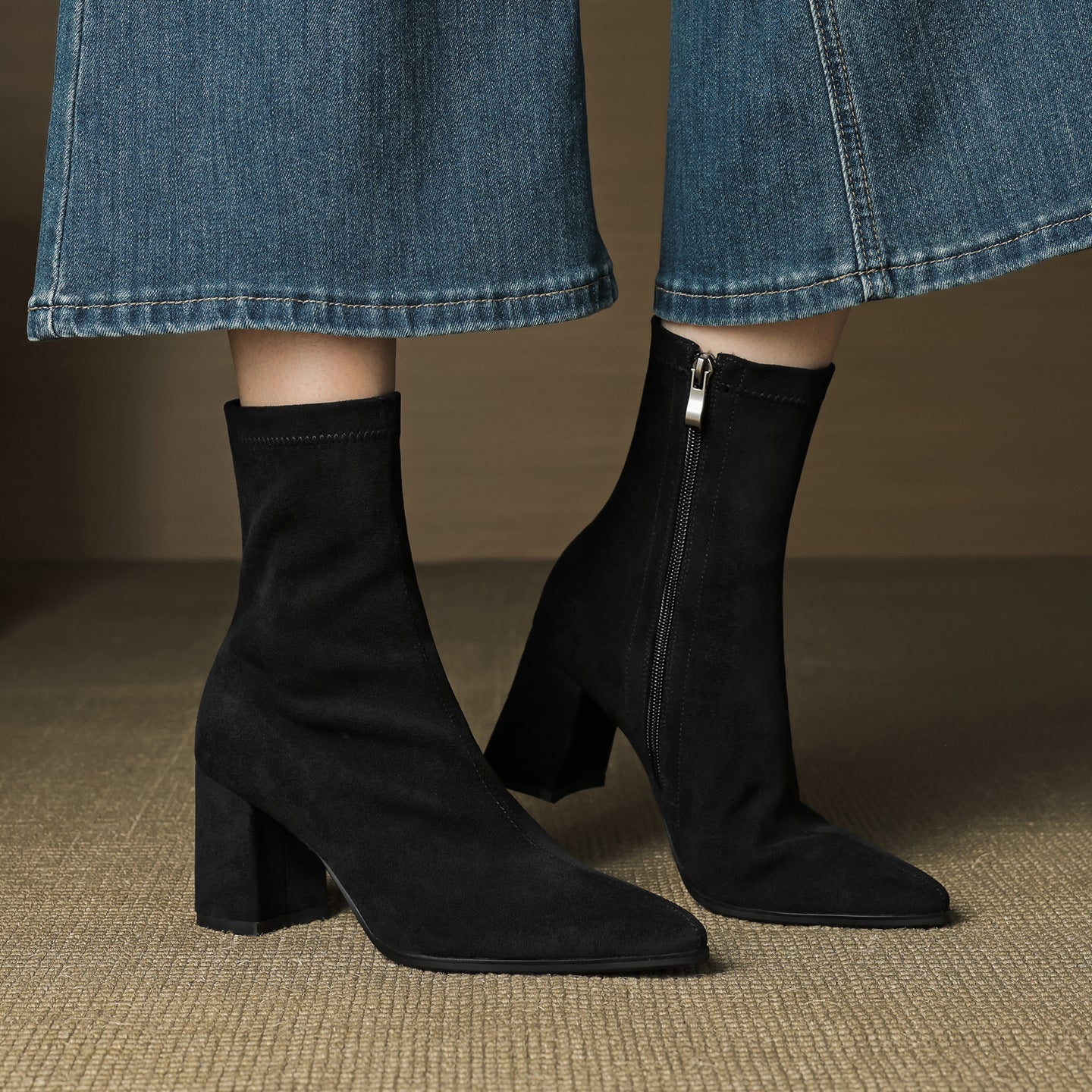 MIRANOVA — Suede Elegance Boots