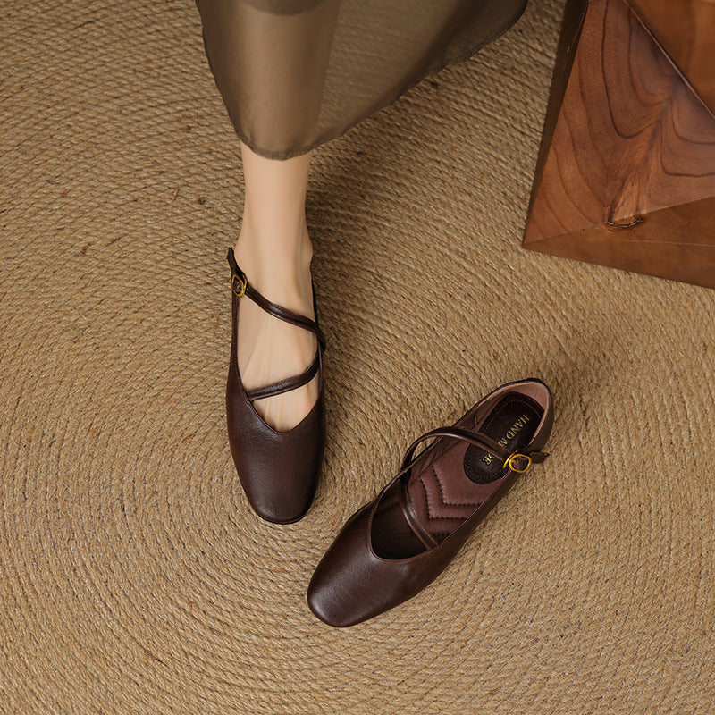 Vilena Grace Leather Loafers