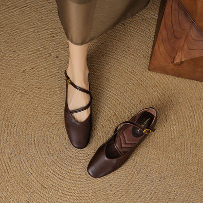 Vilena Grace Leather Loafers