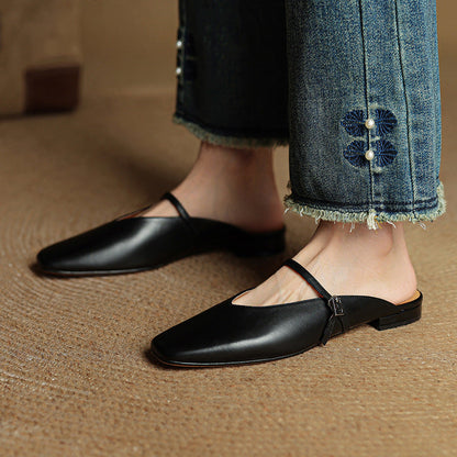 Aurelia Grace Leather Loafers