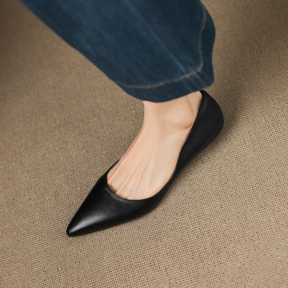 Zefina Grace Leather Loafers