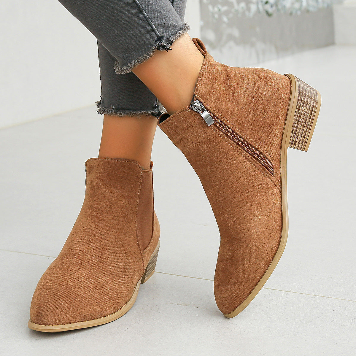 CAELIS — Almond-Toe Boots