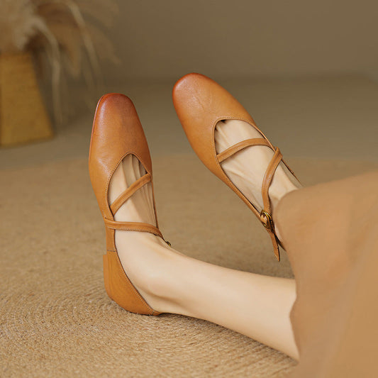 Vilena Grace Leather Loafers