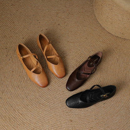 Vilena Grace Leather Loafers