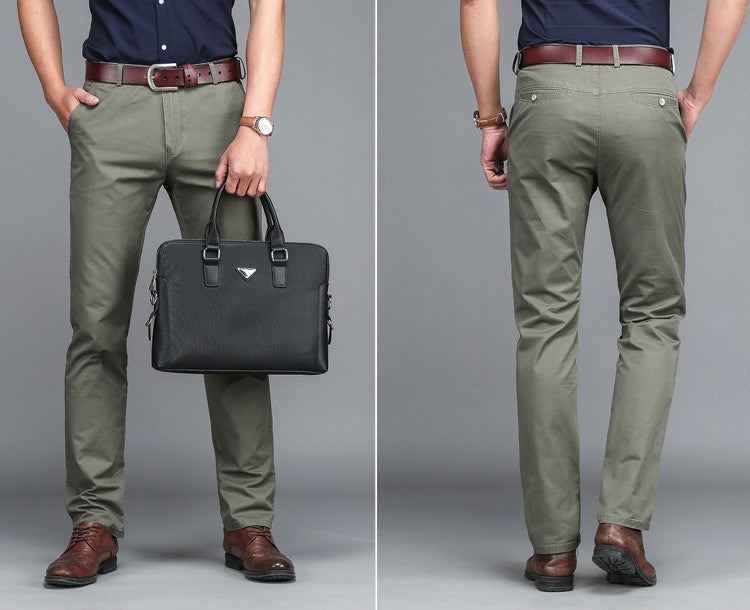 CASSIAN — Tailored Cotton Trousers