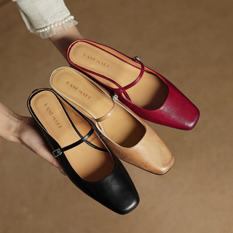 Aurelia Luxe T-Strap Sandals