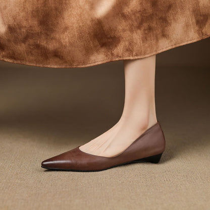 Zefina Grace Leather Loafers