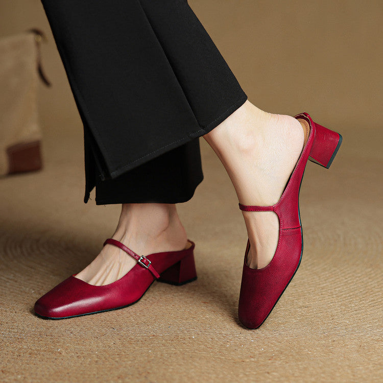 Aurelia Luxe T-Strap Sandals